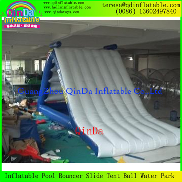 Best Sale Qinda Inflatable Floating Water Slide Adults Inflatable Water Slide