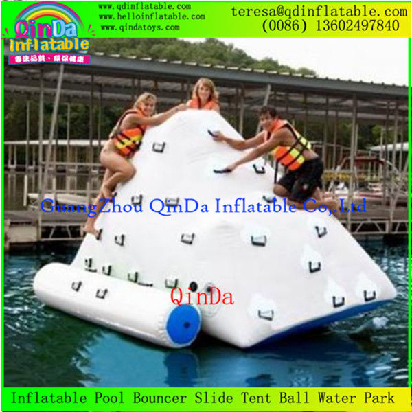 Best Selling Funny Outdoor Commercial Grade Vinyl Tarpaulin White Inflatable Water Iceberg